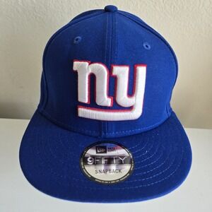 NFL New York Giants New Era 9fifty Hat Cap Snapback Blue New